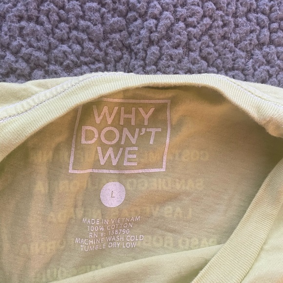 Why Don’t We tour shirt - Picture 2 of 4